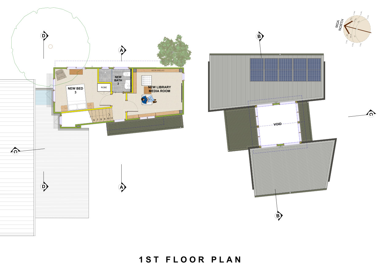 ADDITIONS TO COTTAGE & GRANNY FLAT PEARL BEACH