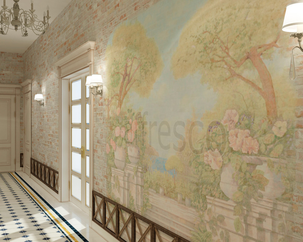 Холл в стиле прованс и шебби шик