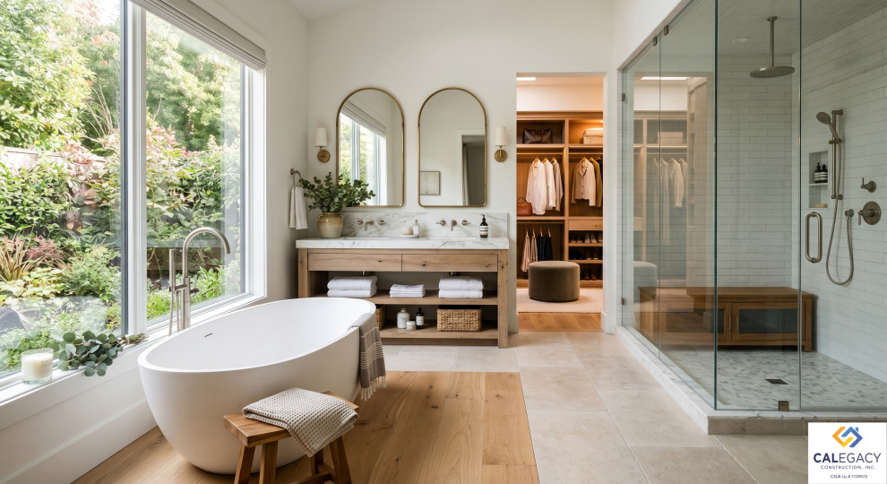 Carmel Valley En Suite Spa Bath