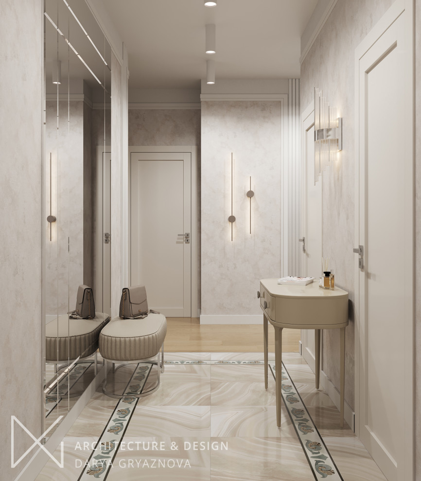 Монохромная городская квартира