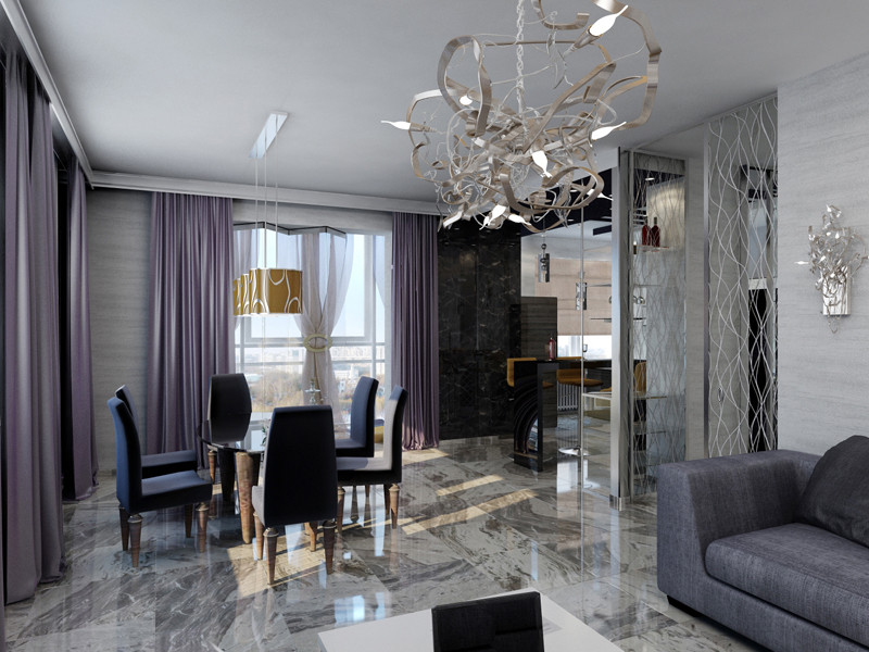 дизайн-проект квартиры  в современном стиле
