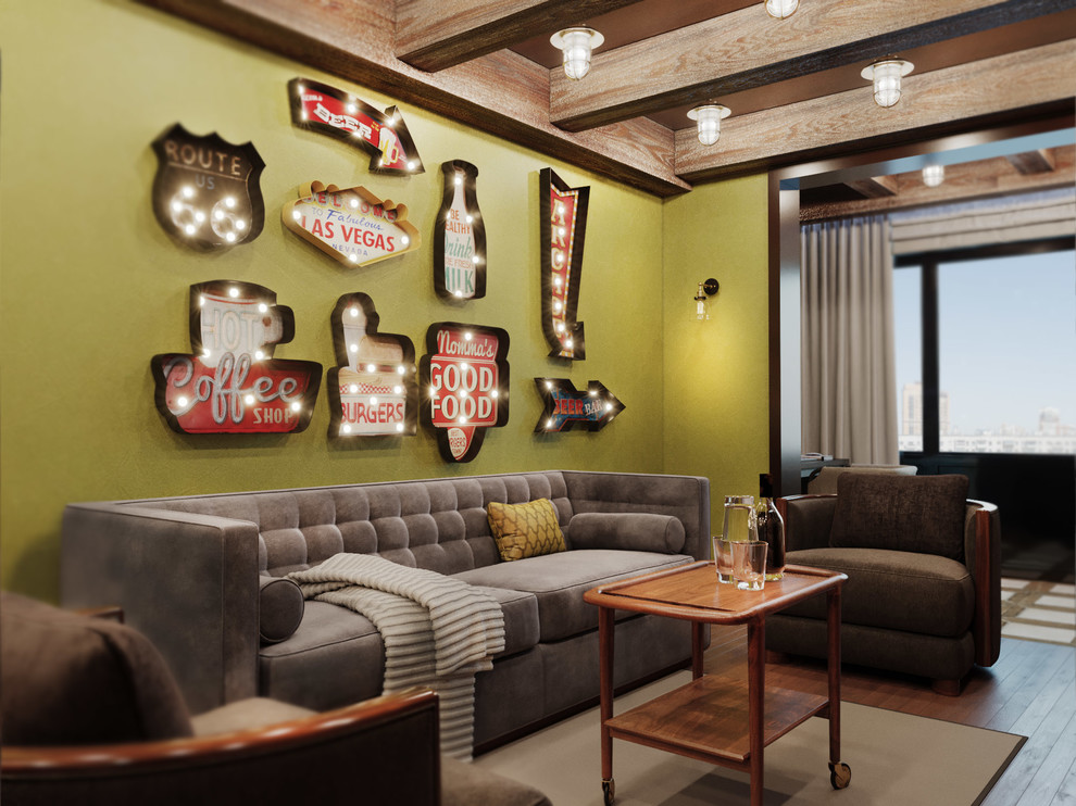 Квартира на Пулковском шоссе в стиле ирландского паба. 40 кв.м. Итог