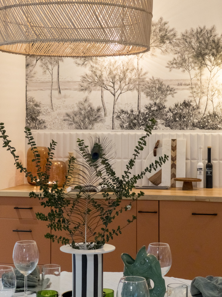Montfort l'Amaury : une cuisine sur-mesure tout en contraste