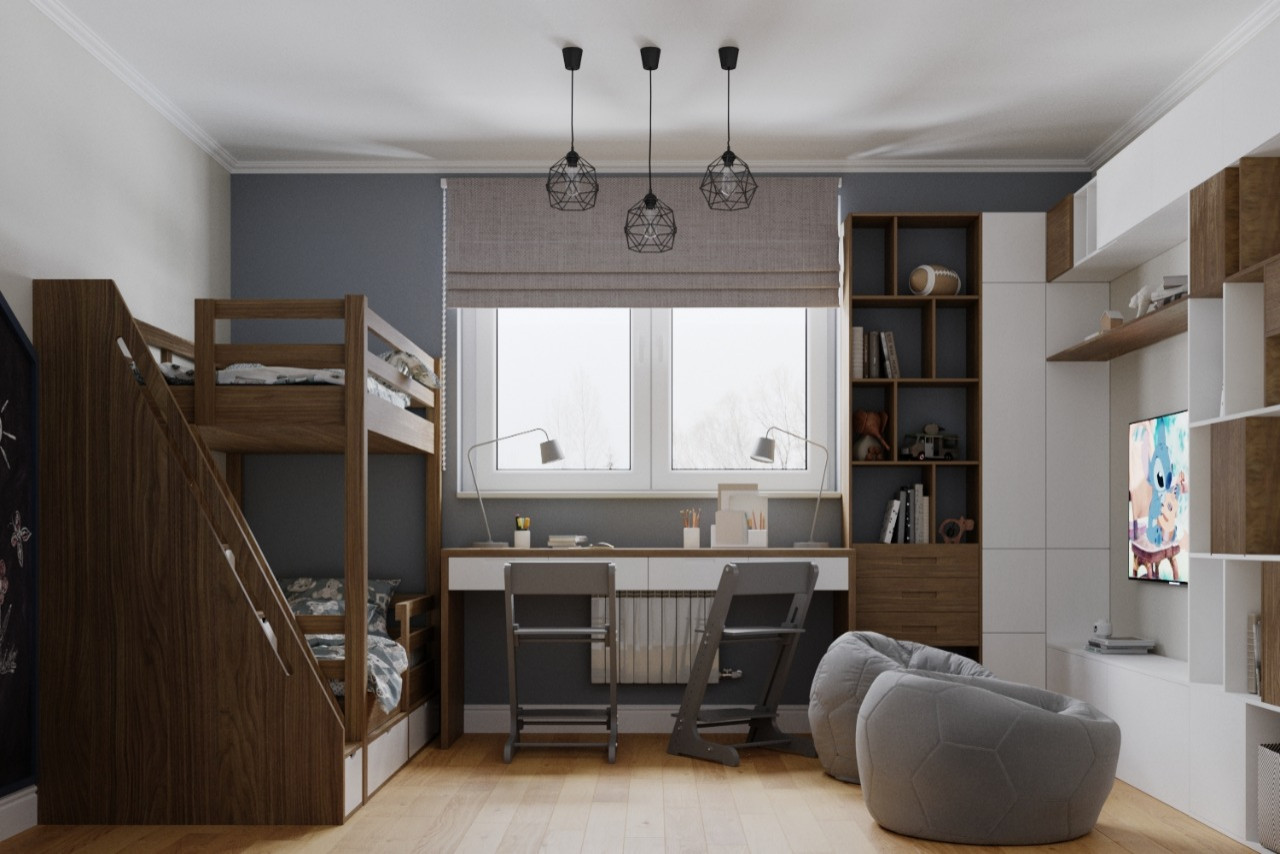 детская для двух мальчишек