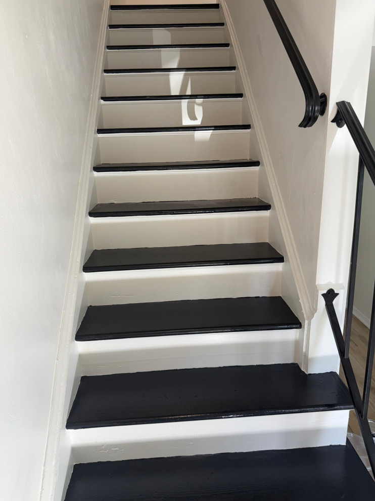 Black and White Stairs_Virginia Beach