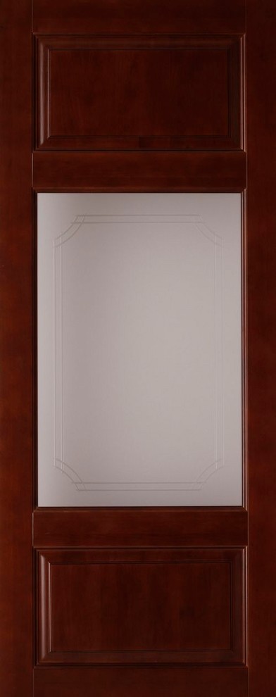 Белые двери