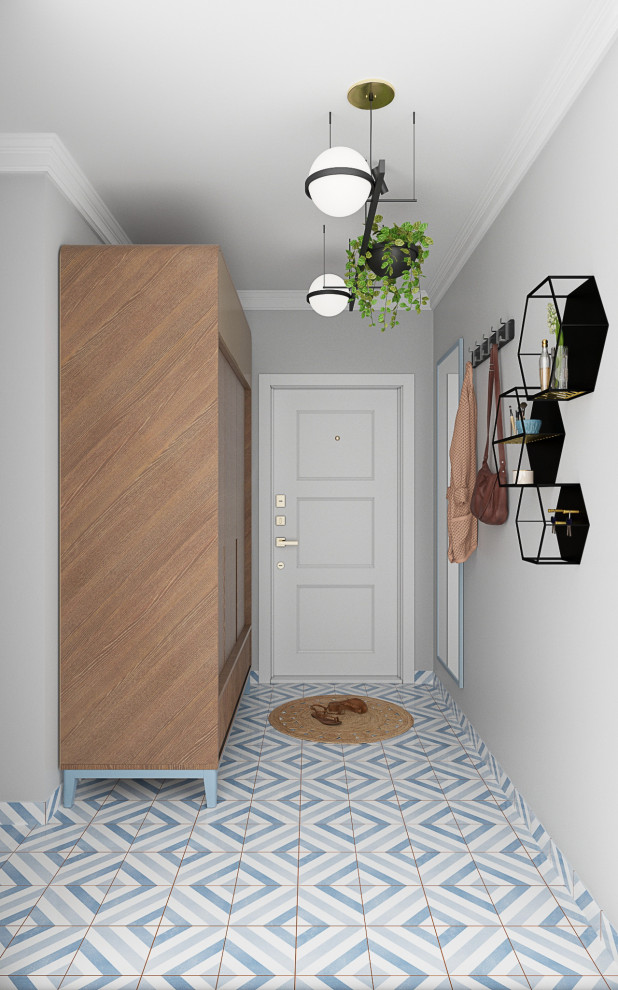 Холл в скандинавском стиле