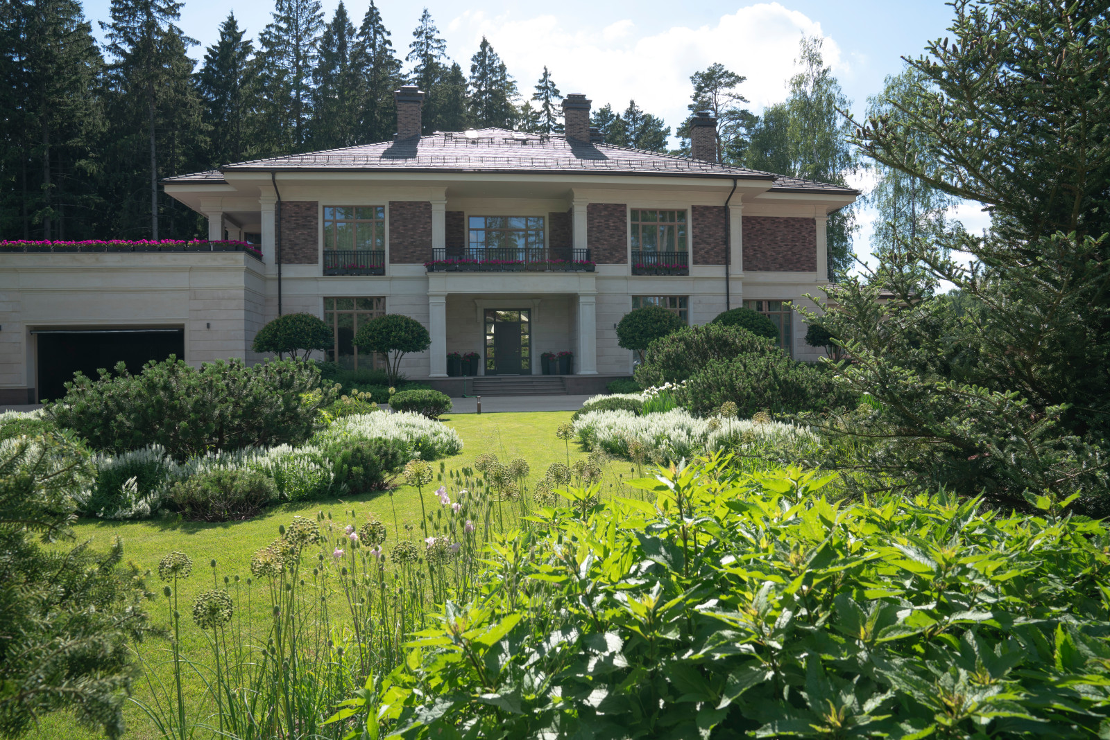 Вилла в стиле Райта. КП "Грибово" 2018 г.