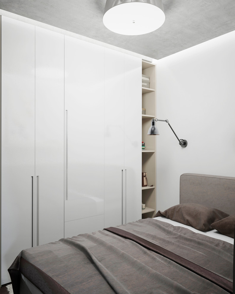 Проект однокомнатной квартиры для молодого человека.