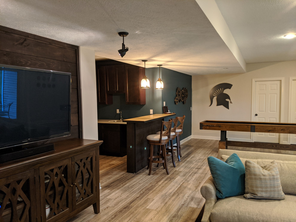 Home design - transitional home design idea