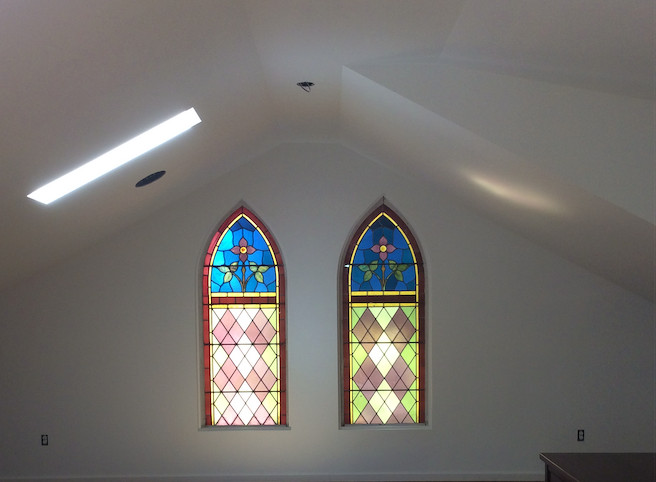 Reclaimed Stained Glass Renovation