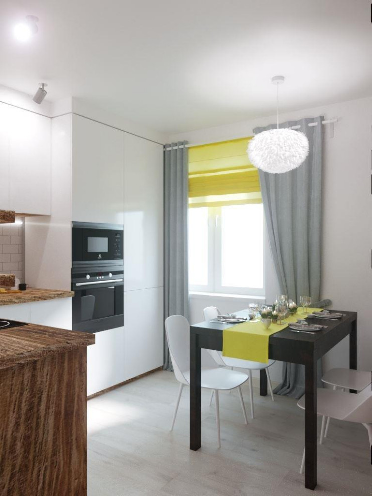 Сканди интерьер 3-комн.кв.