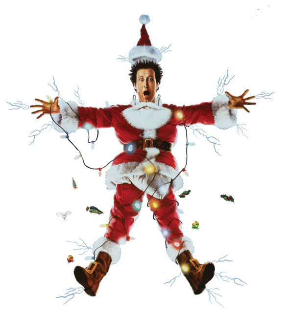 National Lampoon's Christmas Vacation Giant Wall Decals Modern Wall