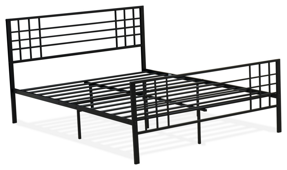 Tyler Bed Frame With 9 Metal Legs HighClass Bed In Powder Coating