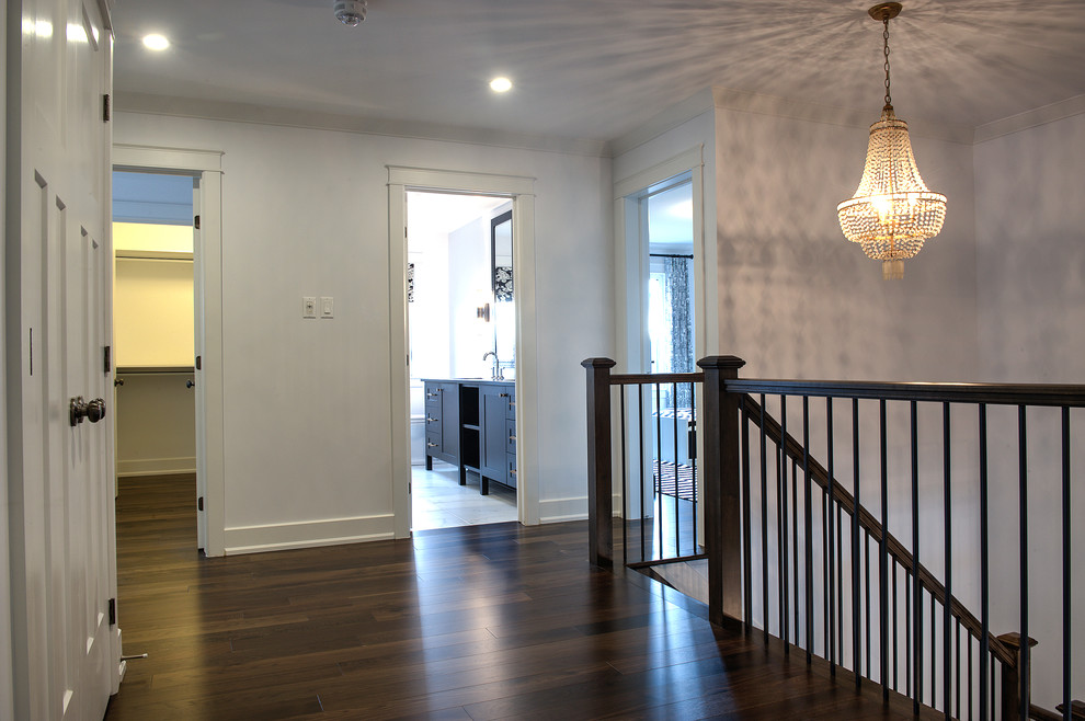 Inspiration for a transitional home design remodel in Toronto
