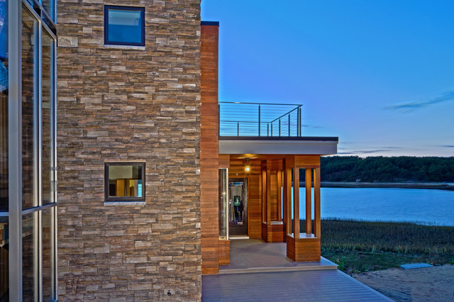 Turtle Manor contemporary-exterior