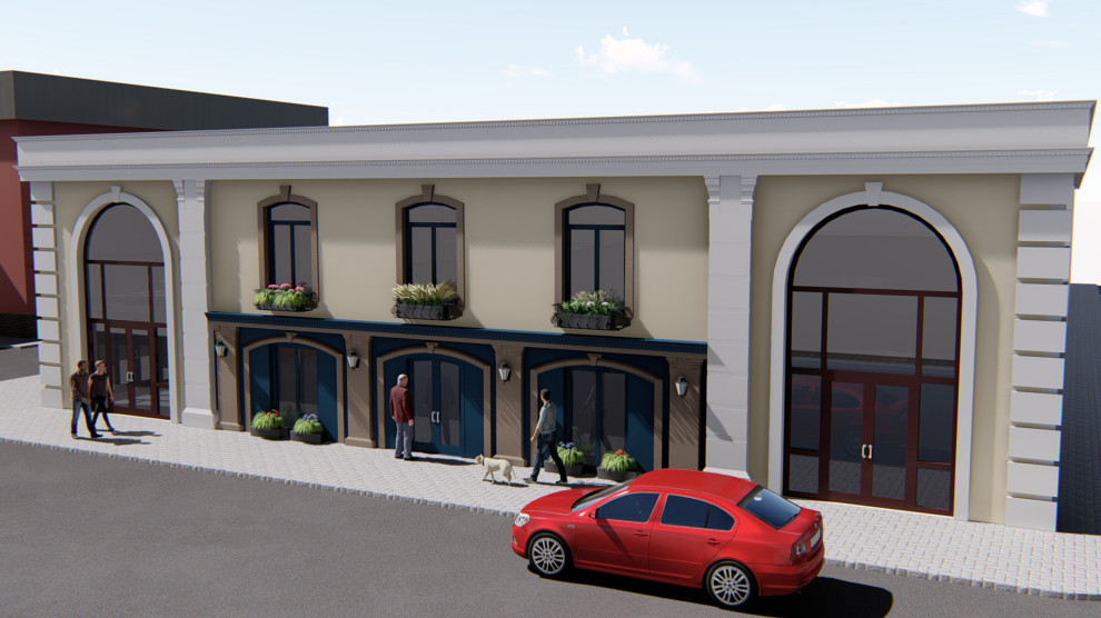 Архитектурный дизайн-проект "Французский Бульвар" в г. Волжский