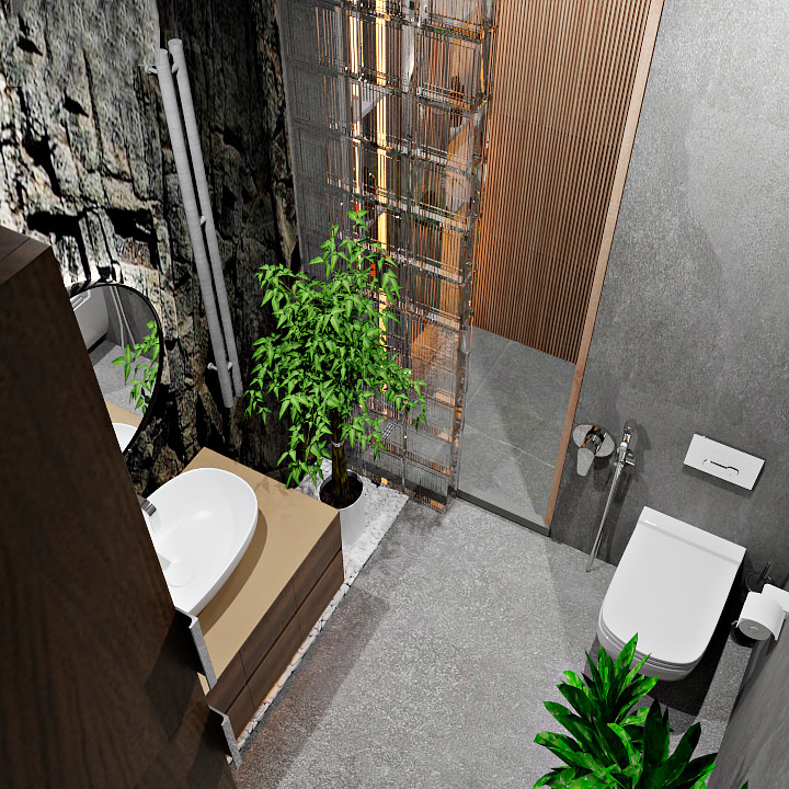 Дизайн интерьера квартиры в современном стиле для холостого молодого человека.