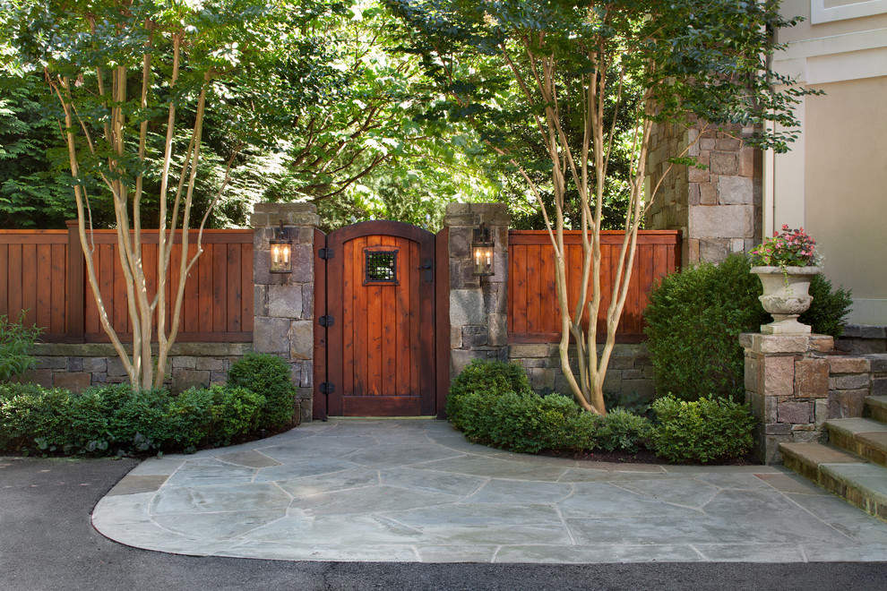 Entryway - rustic entryway idea in DC Metro