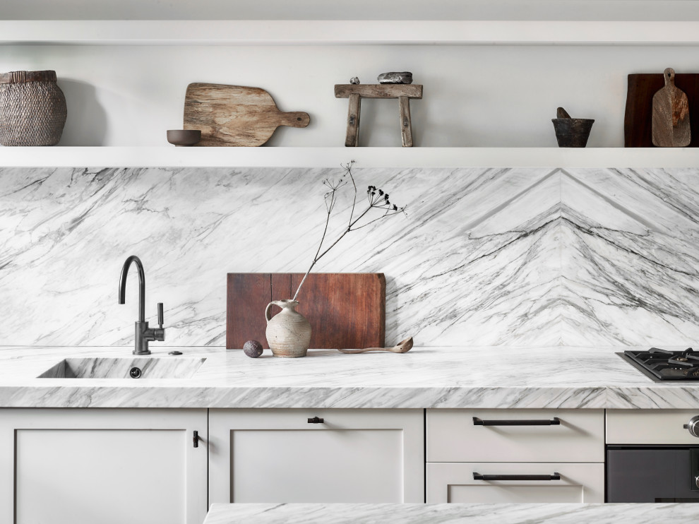 Photo of a scandinavian kitchen in London.
