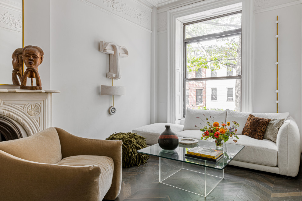 Home Tour Modernized Brooklyn Brownstone Contemporáneo Salón