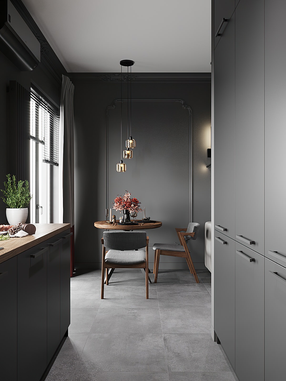 Дизайн-проект однокомнатной квартиры