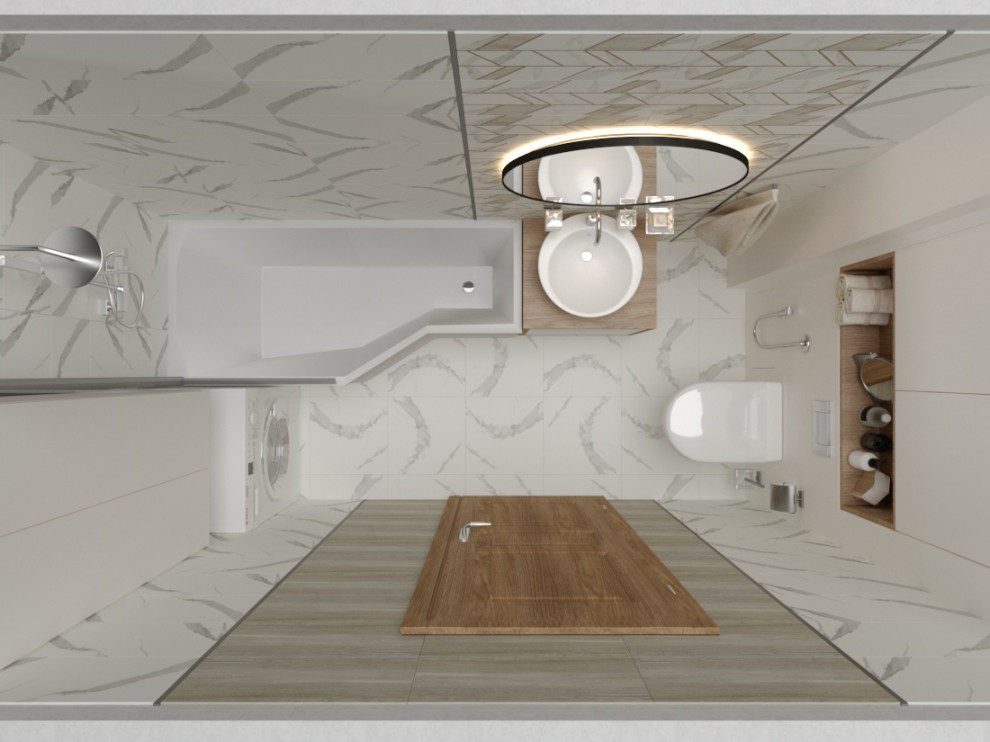 Санузел 3,5 кв.м