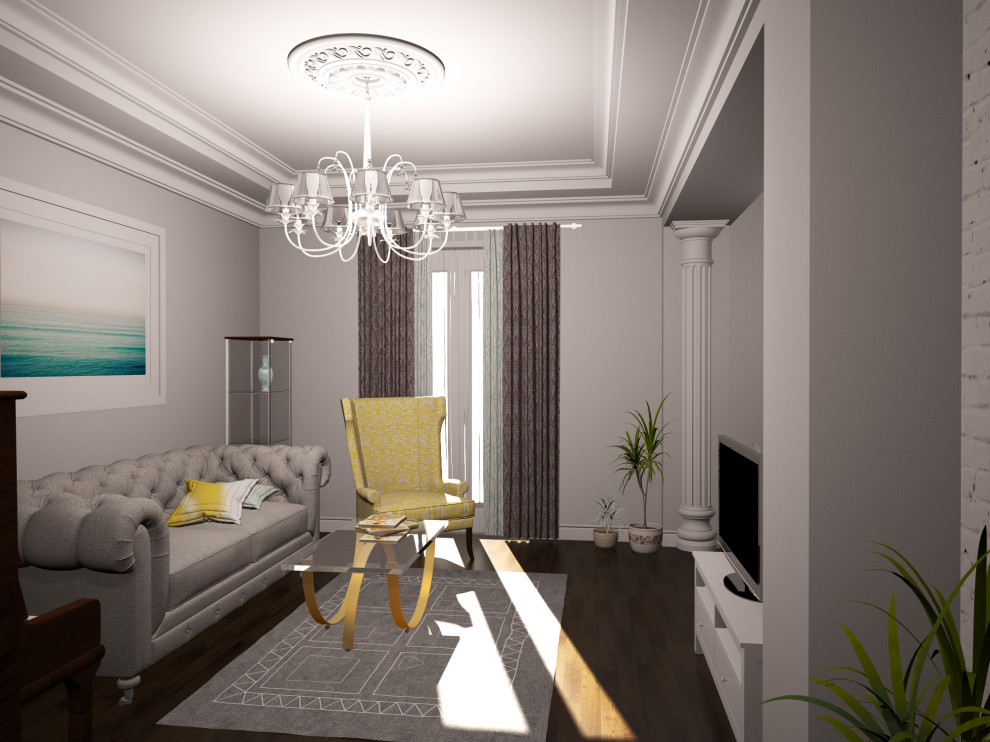 Трехкомнатная квартира в сталинке