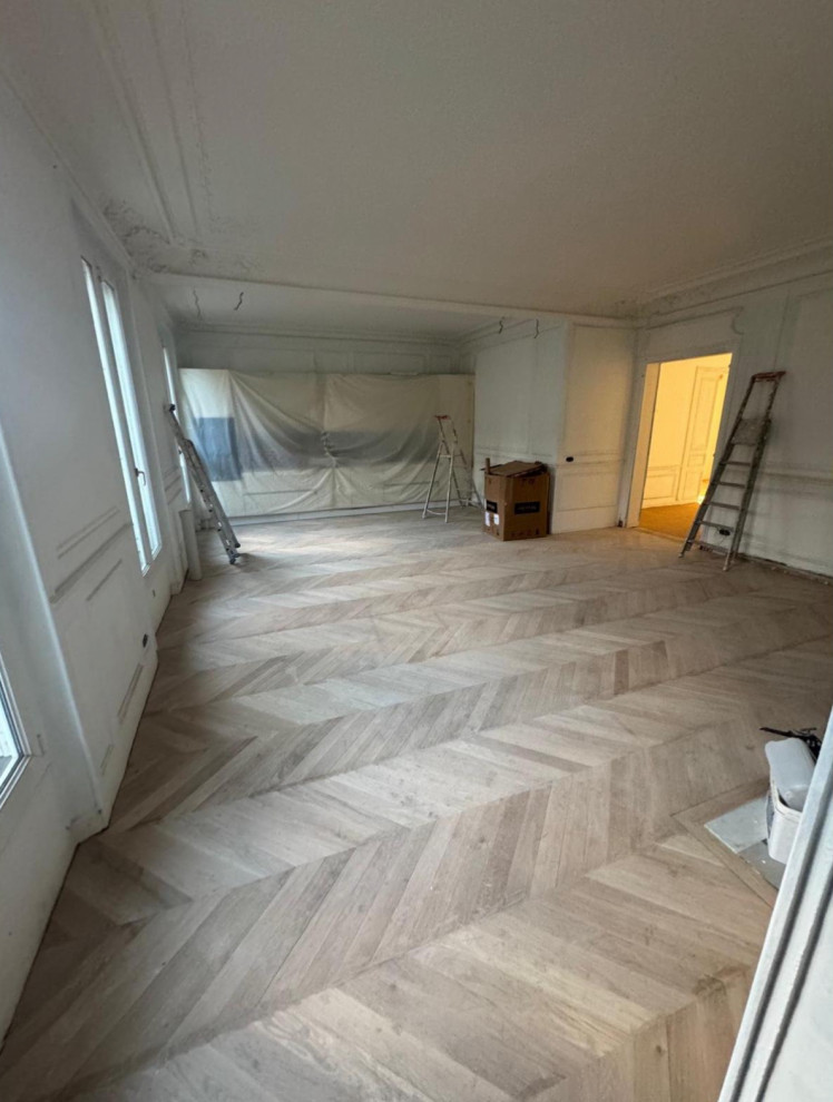 Projet Haussmann - Rénovation complète d'un appartement de 188m2.