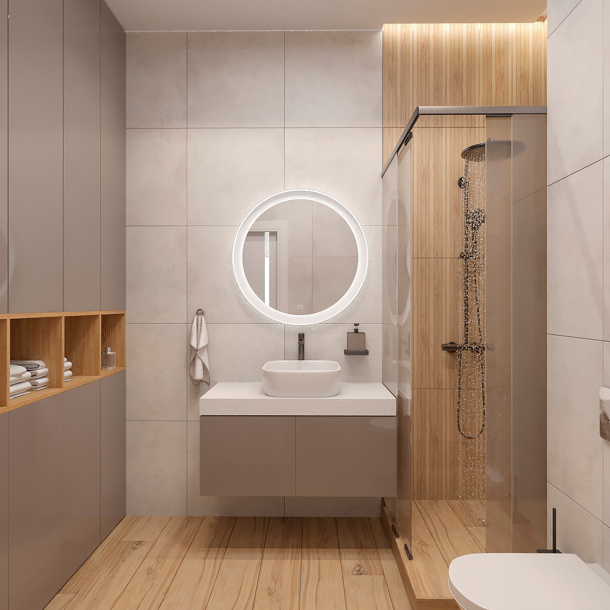 Семейные ценности. Душевая.