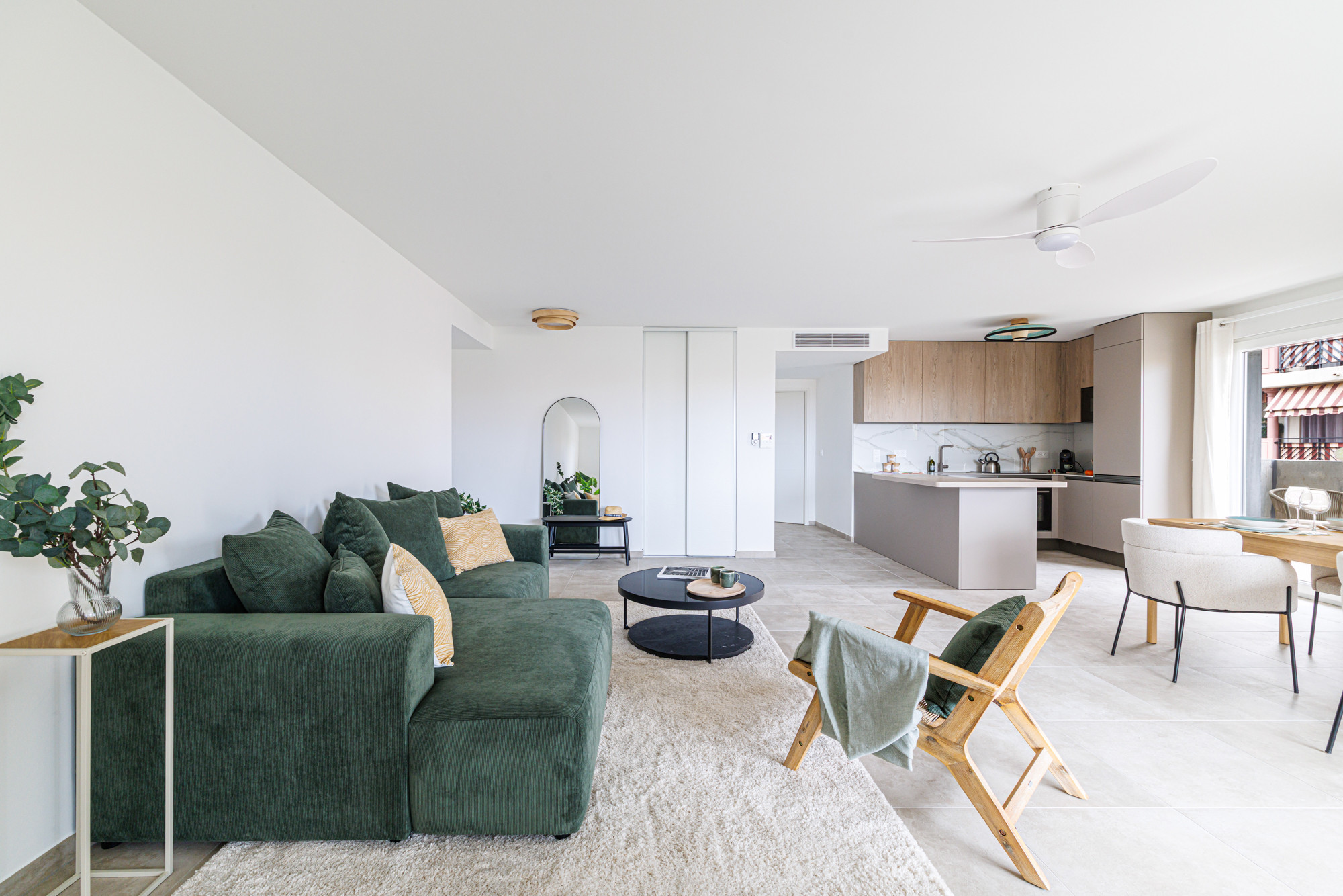 Home staging, L'Echappée mer, Cagnes sur mer