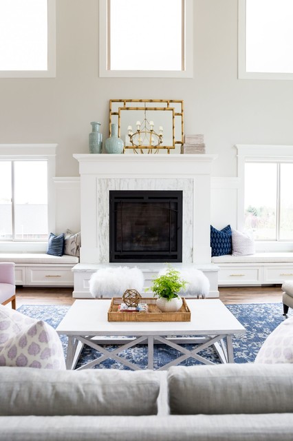 Foothill Drive contemporain-salon