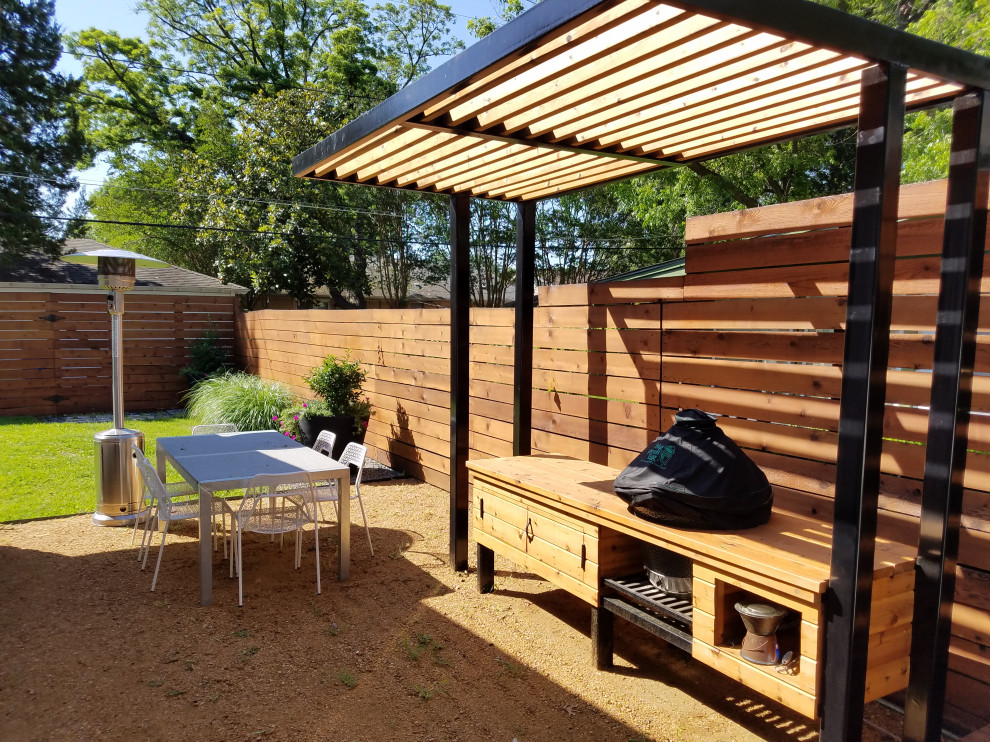 Modern Outdoor Kitchen Space