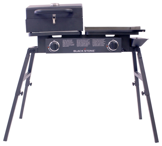 Blackstone 48.5" Lx23" Wx38.5" H Tailgater Combo 3In1 Grill