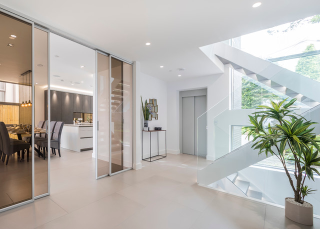 Quadra contemporary-hallway-and-landing