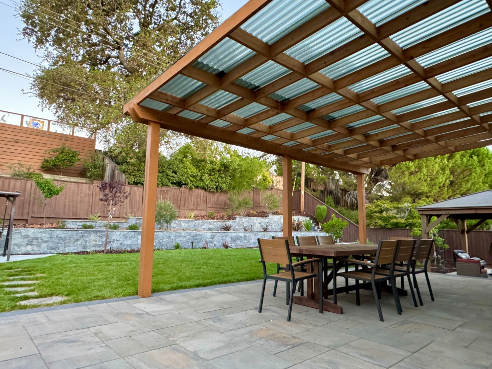 Los Gatos Family Home  Backyard
