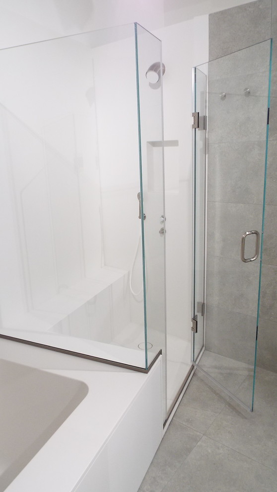 Corian bathroom