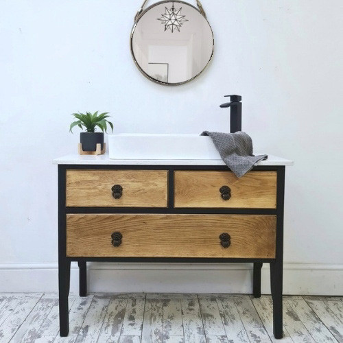 Bathroom Vanities with a difference trendy-badevaerelse