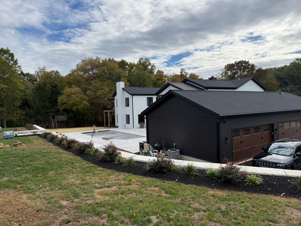 New Custom Home: Malvern, PA by Tatcor Architect, Engineer, Interior ...