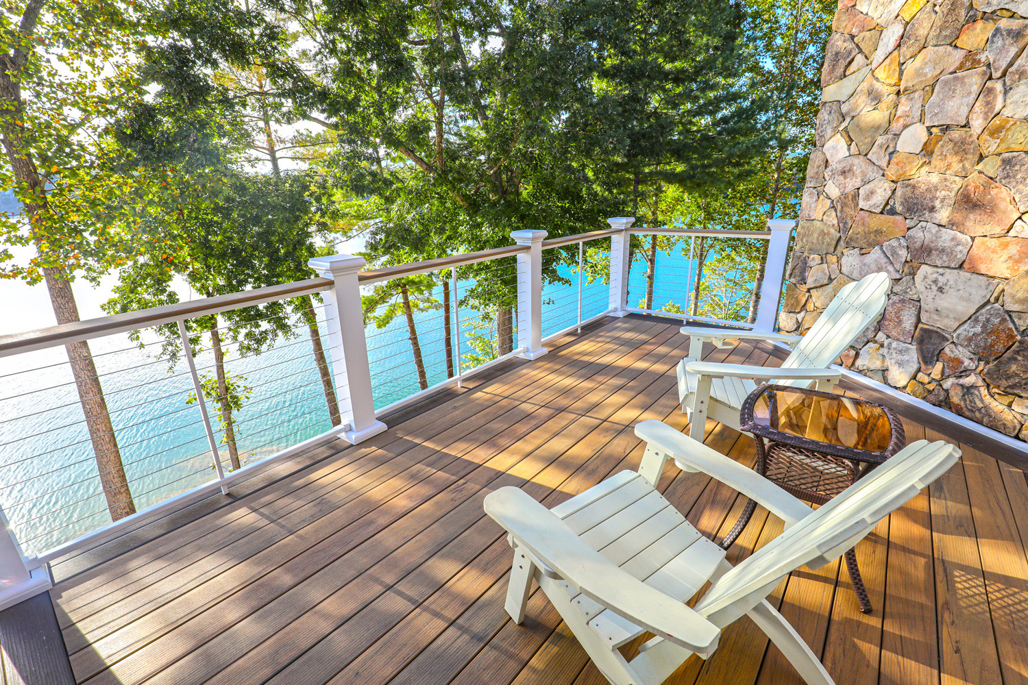 New Deck on Lake James