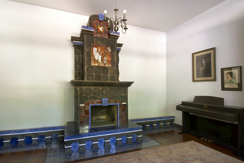 Камин в бибилиотеку "Ангел".