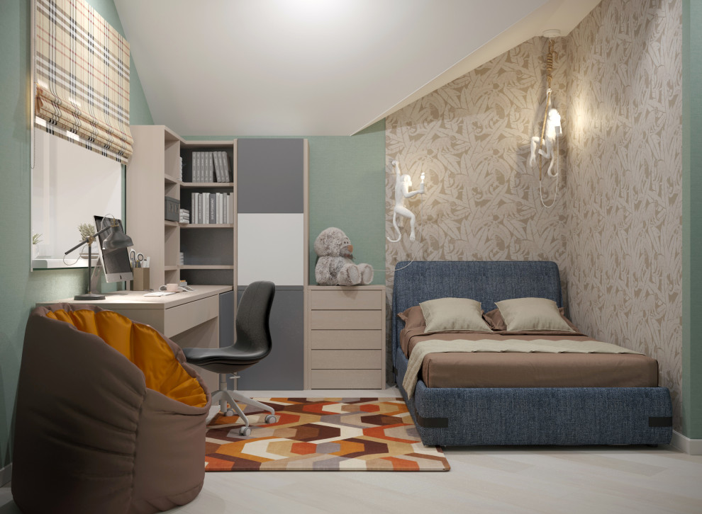 Проект жилого дома с мансардой, КП "Чешская деревня"