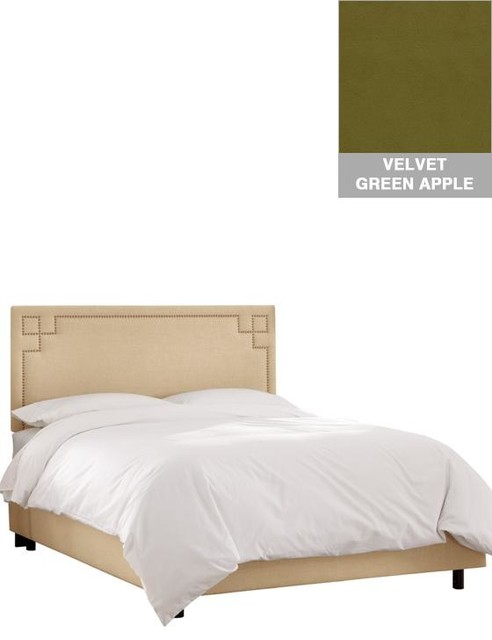 Custom Cordelia Upholstered Bed