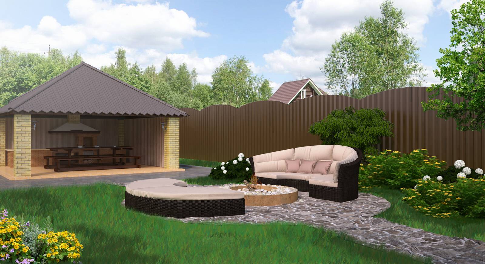 Территория отдыха