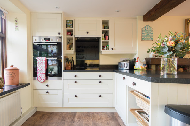 Classic Monochrome traditional-kitchen
