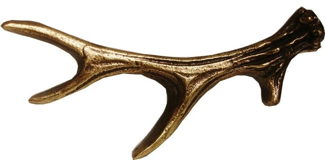 4 Point Antler Cabinet Pull Rustic Cabinet And Drawer Handle