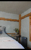 Mountain style home design photo in New York