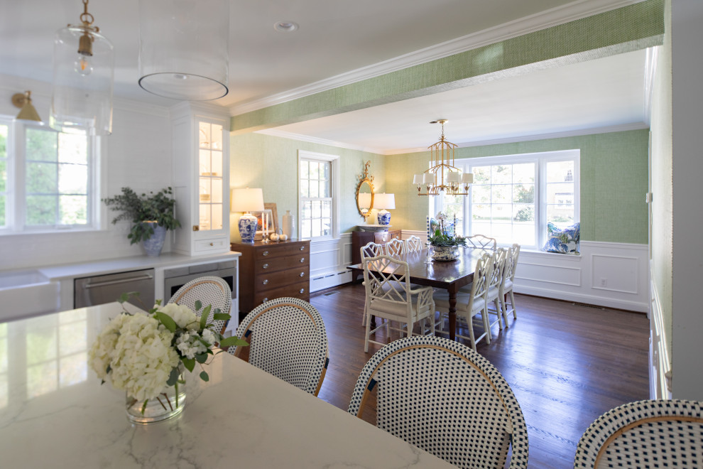 Transitional kitchen photo in Baltimore