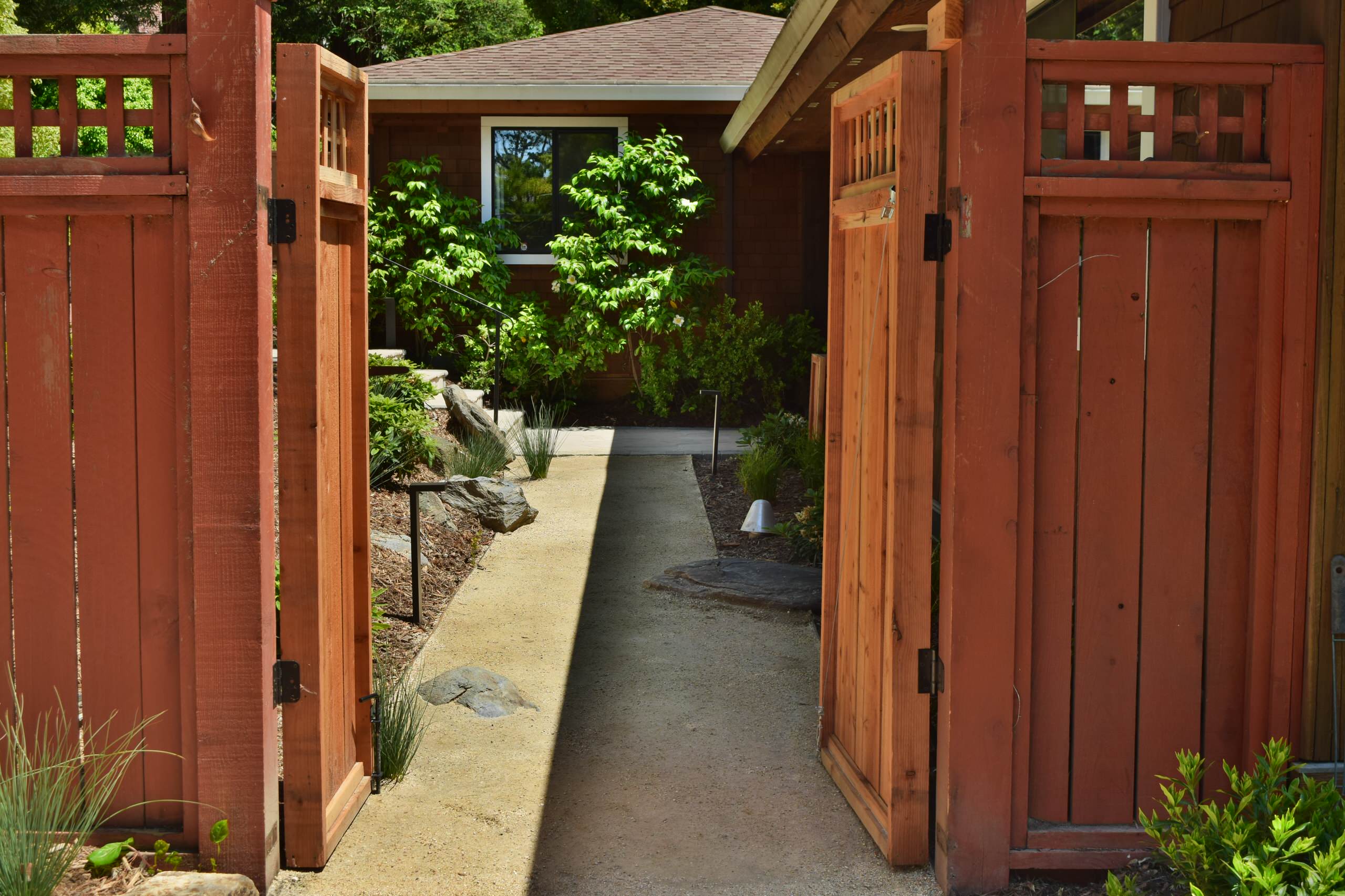 Spacious Garden with patio and lawn