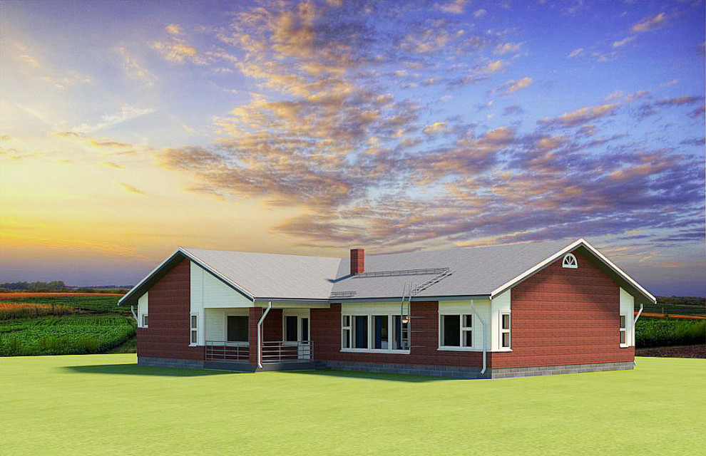 Проект  частного дома